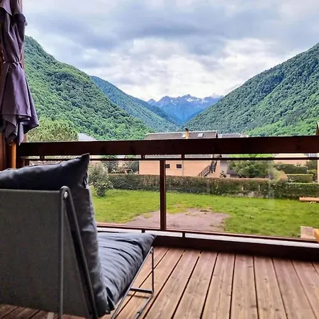 Luchon Superbe 8 Places 80m2 Vue Montagne 180 Daire Saint-Mamet